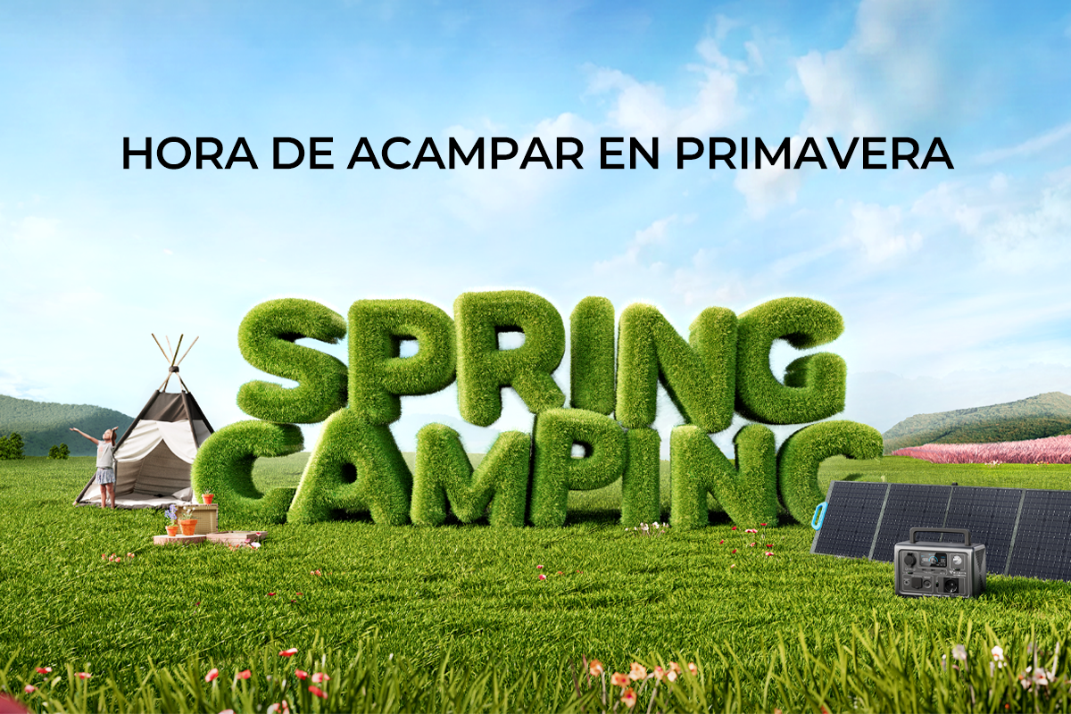 Prepárese para el campamento de primavera en el SPRING SALE DE BLUETTI
